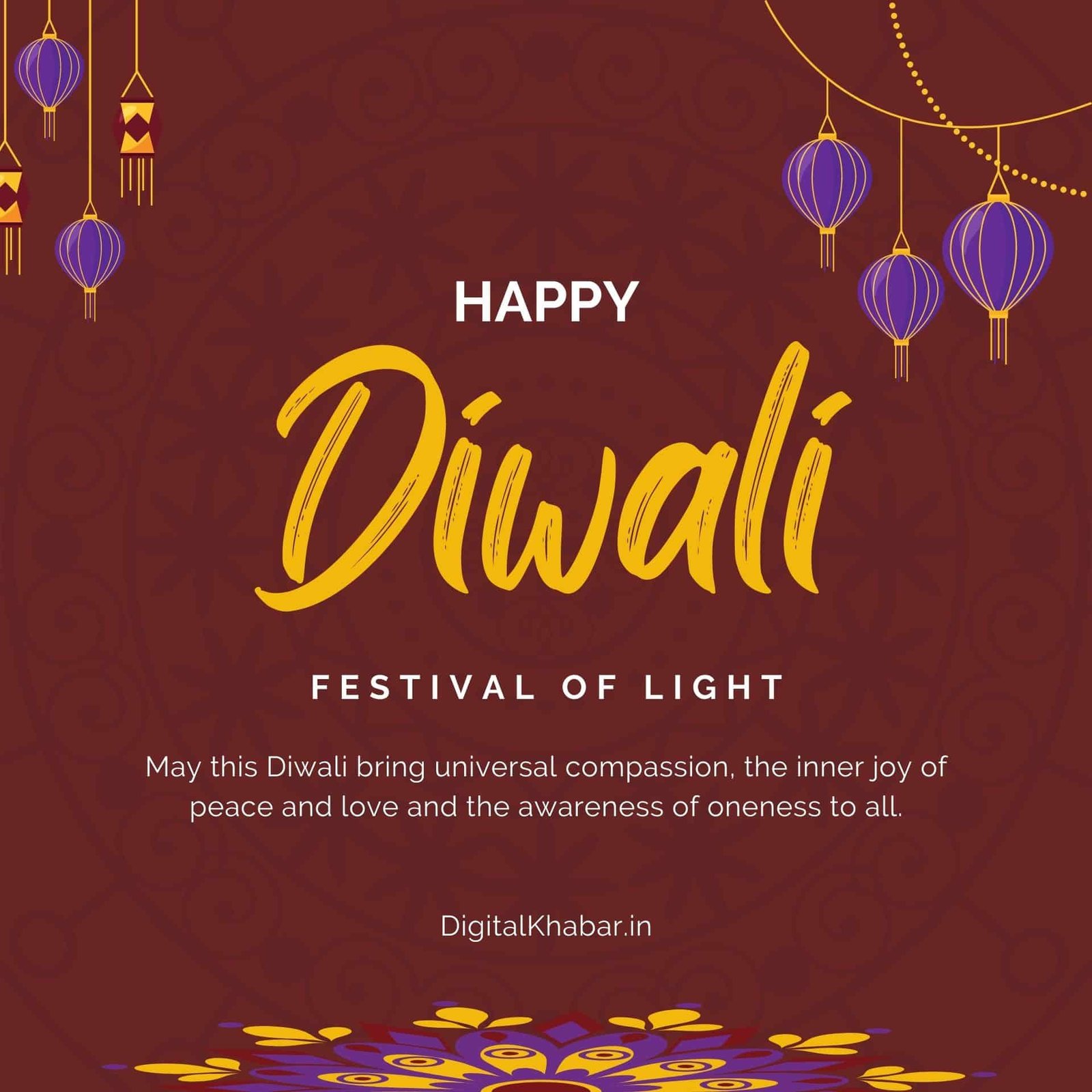 Unique Happy diwali images with quotes for whatsapp