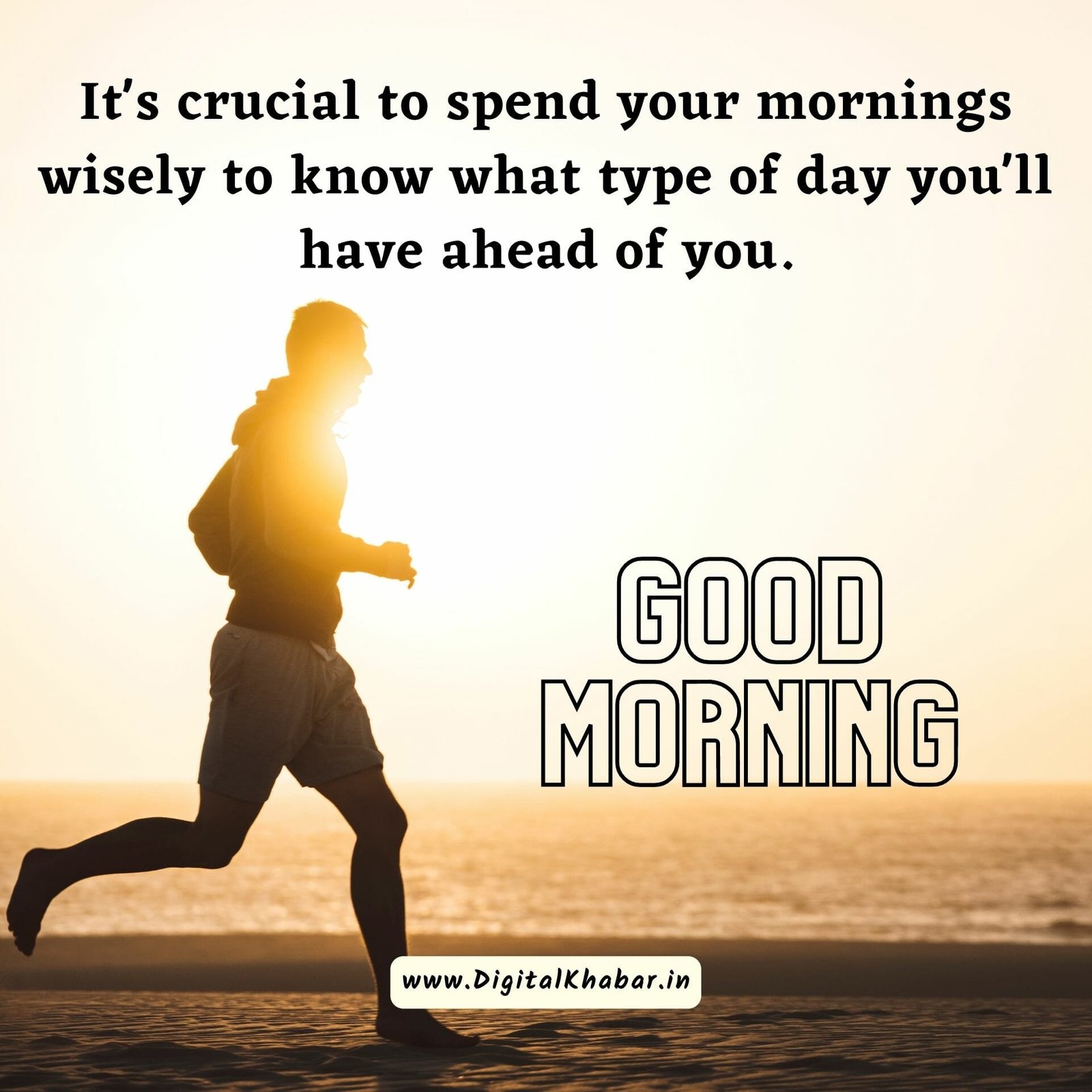 good morning images and quotes running
