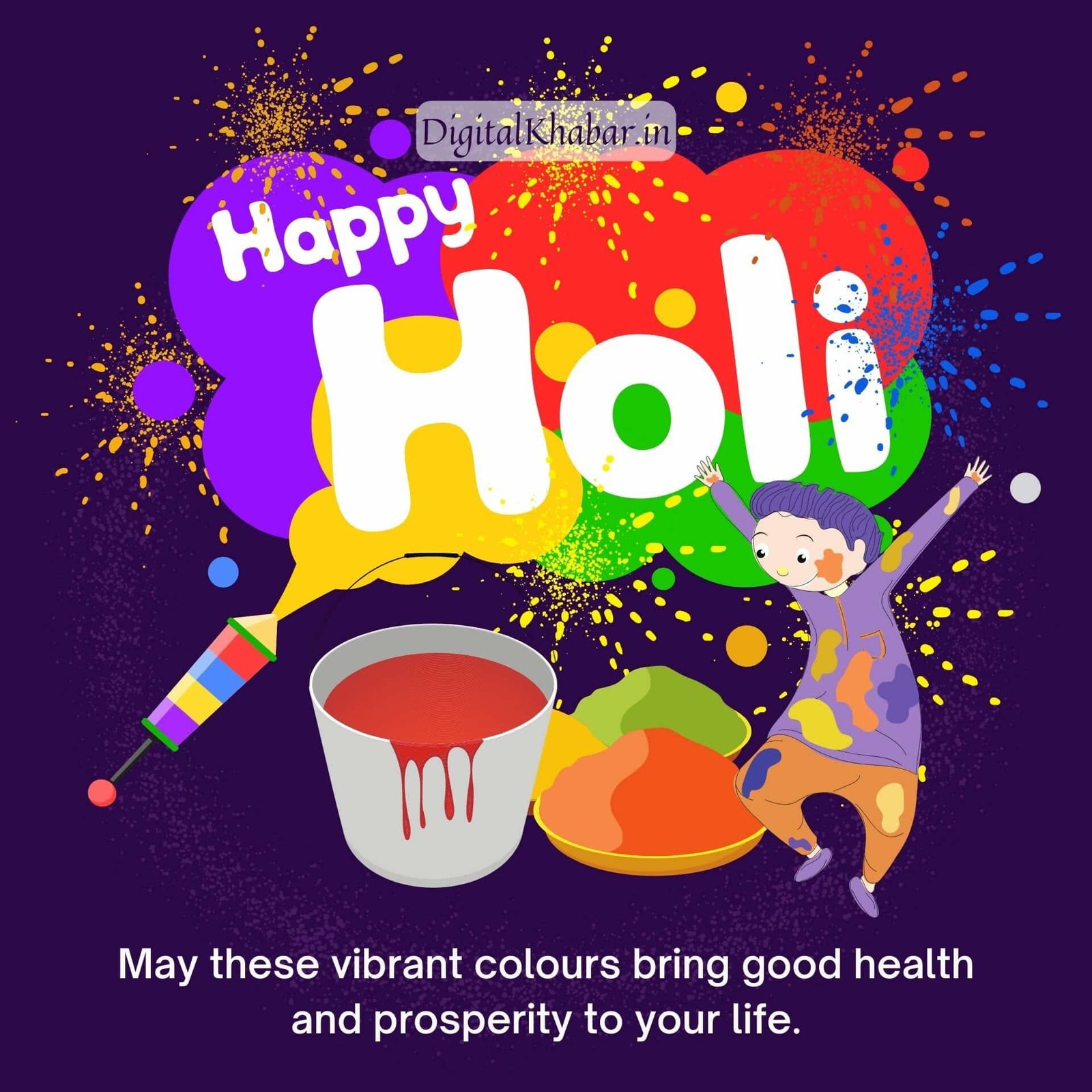 Happy Holi Wishes Hindi Mein